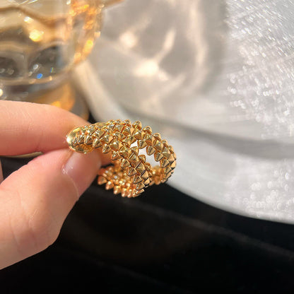 [CA]CLASH SMALL HOOP EARRINGS