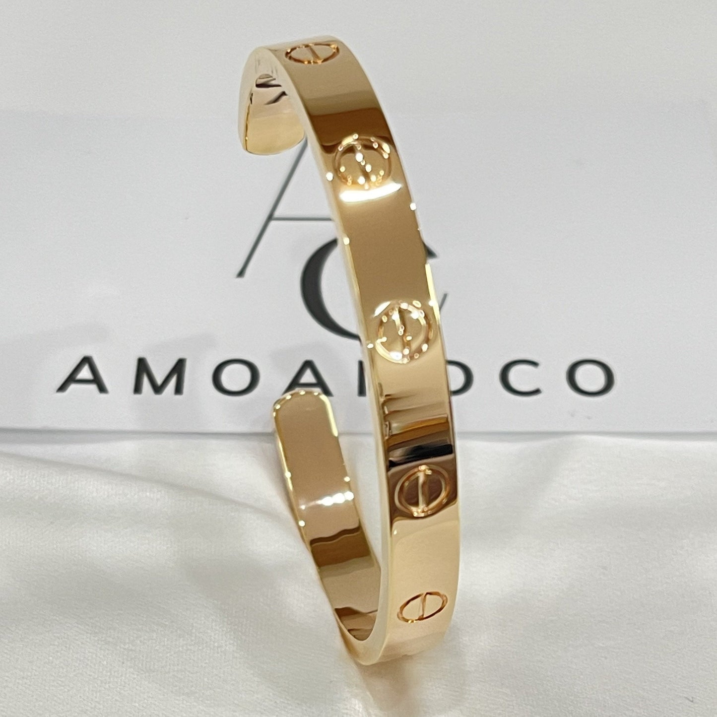 [CA]LOVE BRACELET 6.1MM OPEN CUFF