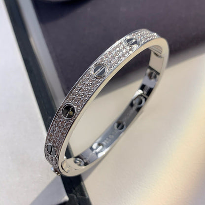 [CA]LOVE BRACELET 6.1MM DIAMOND-PAVED CERAMIC