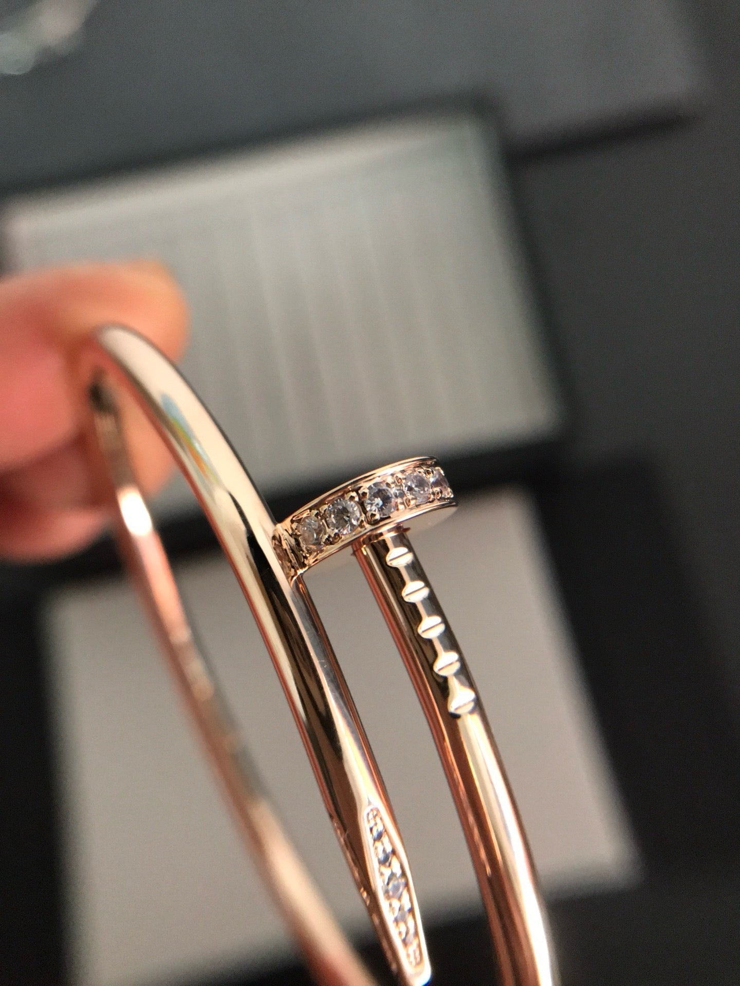 [CA]JUSTE BRACELET 3.5MM DIAMONDS