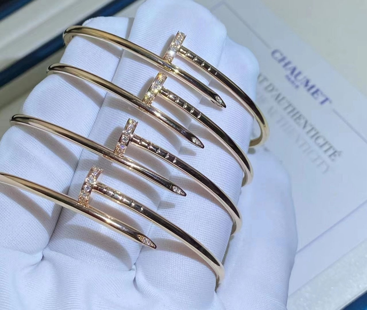 [CA]JUSTE BRACELET 2.5MM DIAMONDS