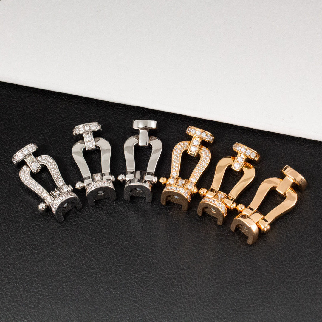 [CA]FORCE LARGE HORSESHOE NO DIAMOND BRACELET GOLD