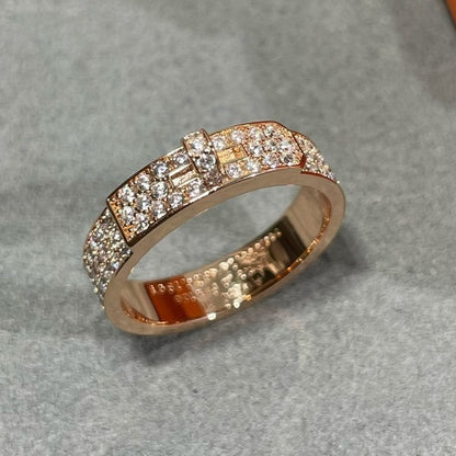 [CA]KELLY PINK GOLD DIAMOND RING