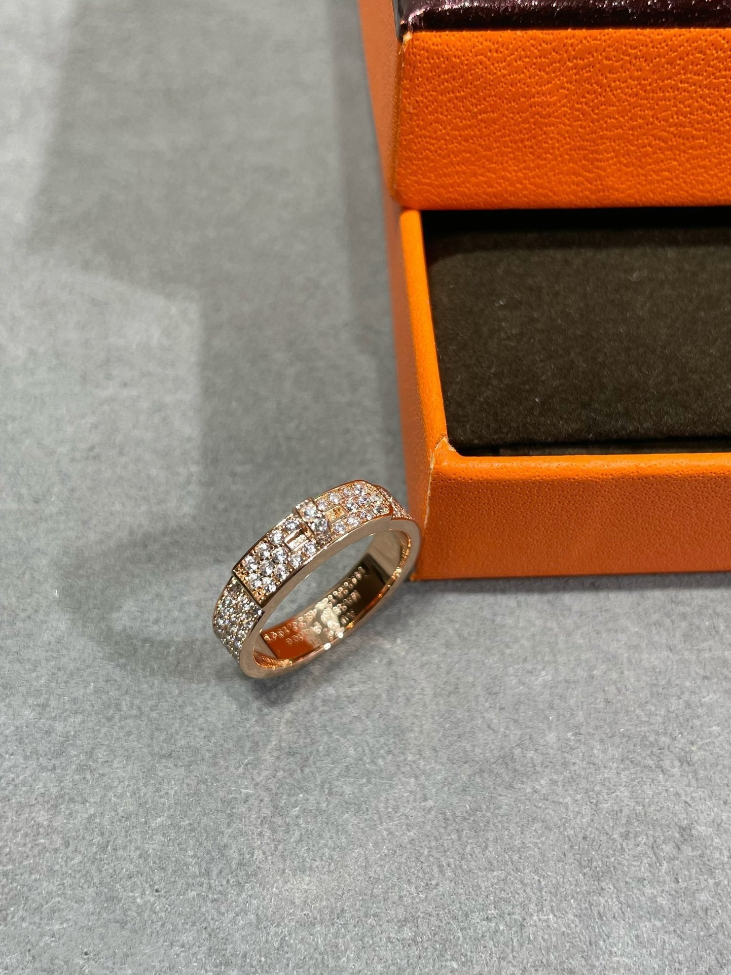 [CA]KELLY PINK GOLD DIAMOND RING