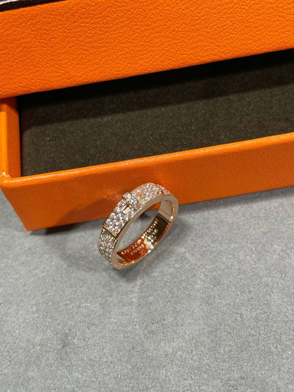 [CA]KELLY PINK GOLD DIAMOND RING