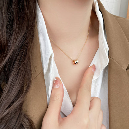 [CA]BEE MINI PEDANT DIAMOND NECKLACE