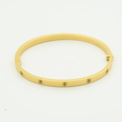 [CA]LOVE BRACELET 3.65MM 10 DIAMONDS