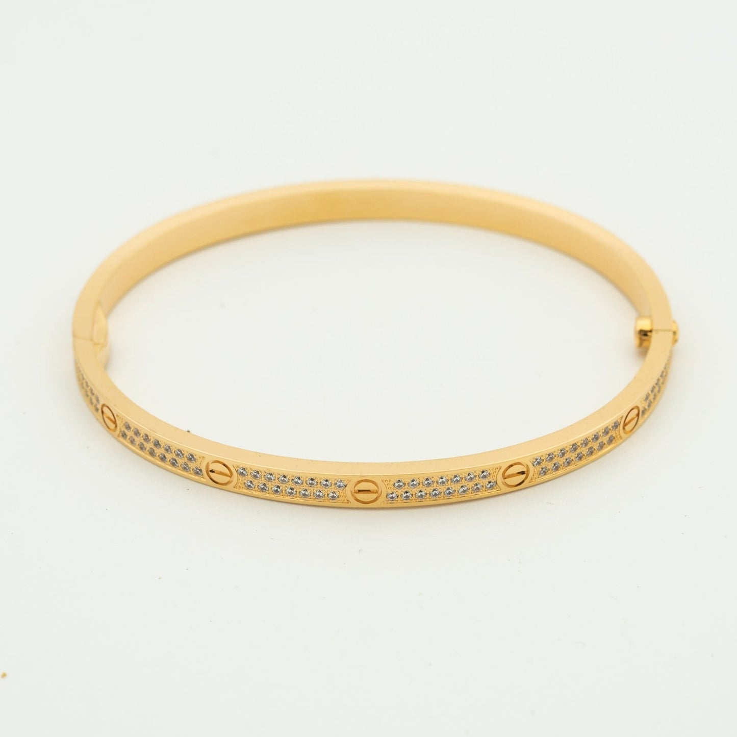 [CA]LOVE BRACELET 3.65MM DIAMOND-PAVED