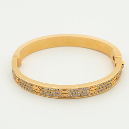 [CA]LOVE BRACELET 6.1MM DIAMOND-PAVED