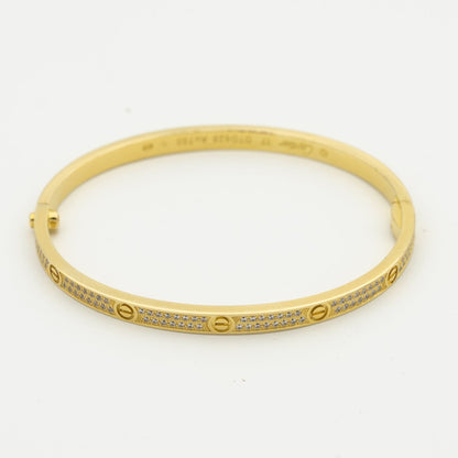 [CA]LOVE BRACELET 3.65MM DIAMOND-PAVED