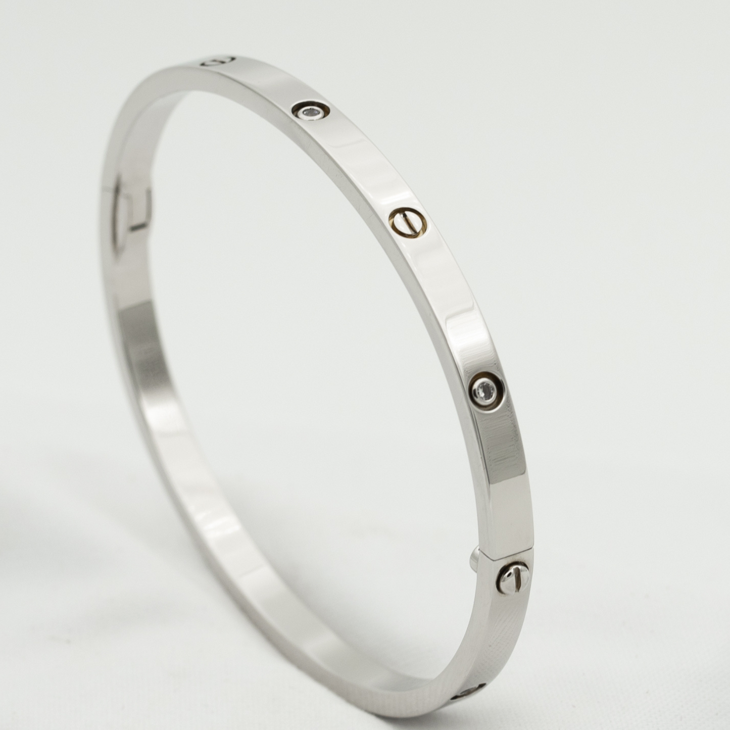 [CA]LOVE BRACELET 3.65MM 6 DIAMONDS