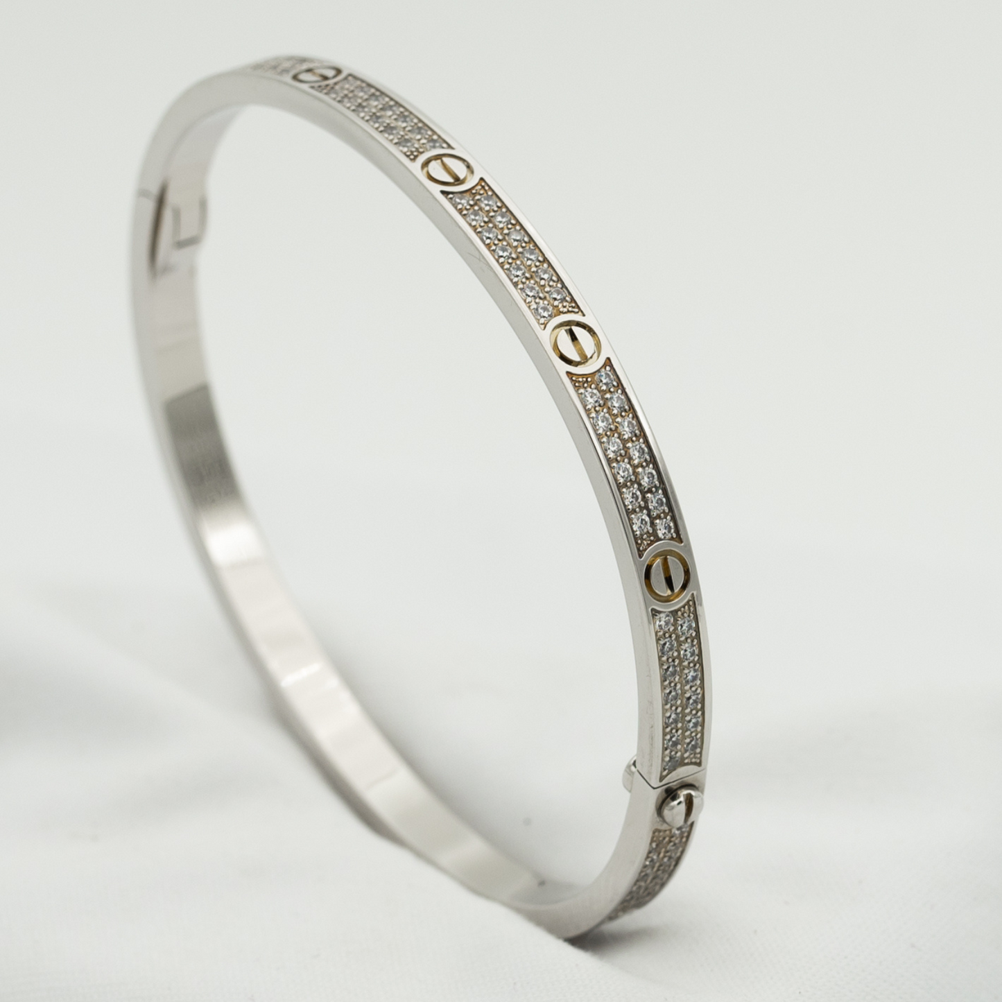 [CA]LOVE BRACELET 3.65MM DIAMOND-PAVED