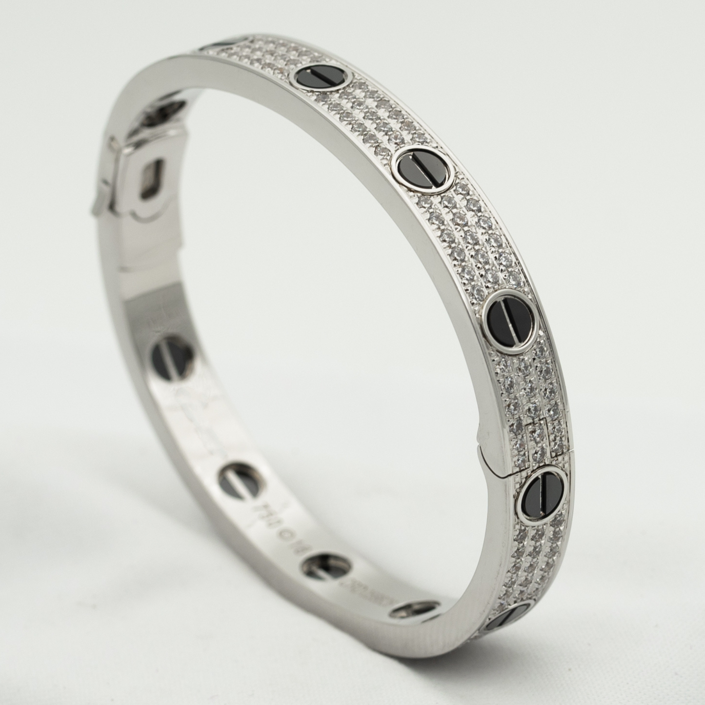 [CA]LOVE BRACELET 6.1MM DIAMOND-PAVED CERAMIC