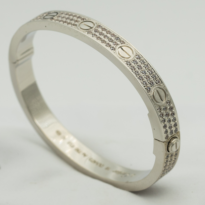 [CA]LOVE BRACELET 6.1MM DIAMOND-PAVED