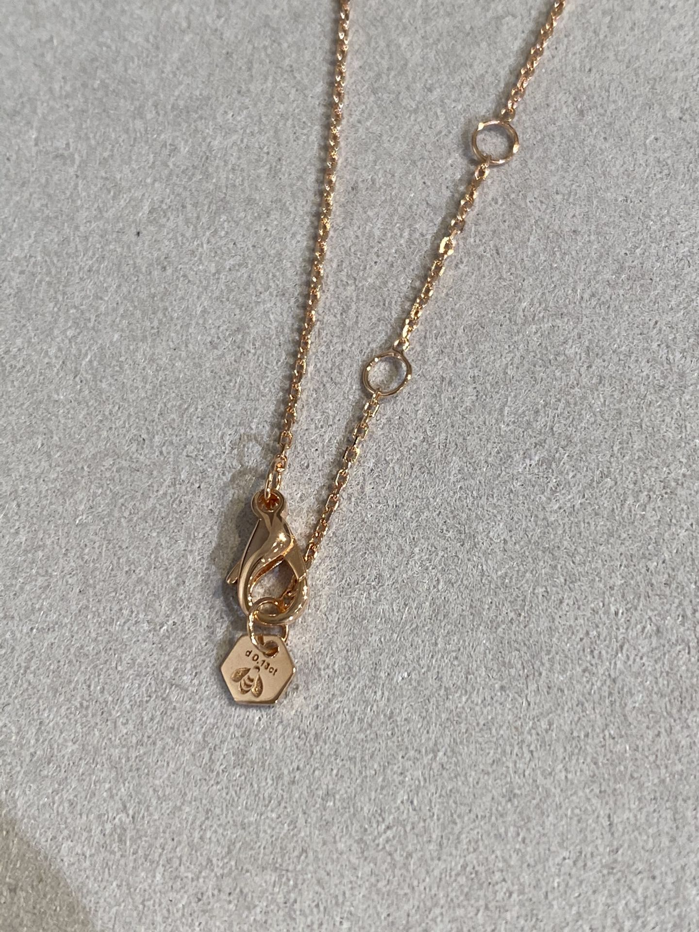 [CA]BEE LOVE DIAMOND NECKLACE