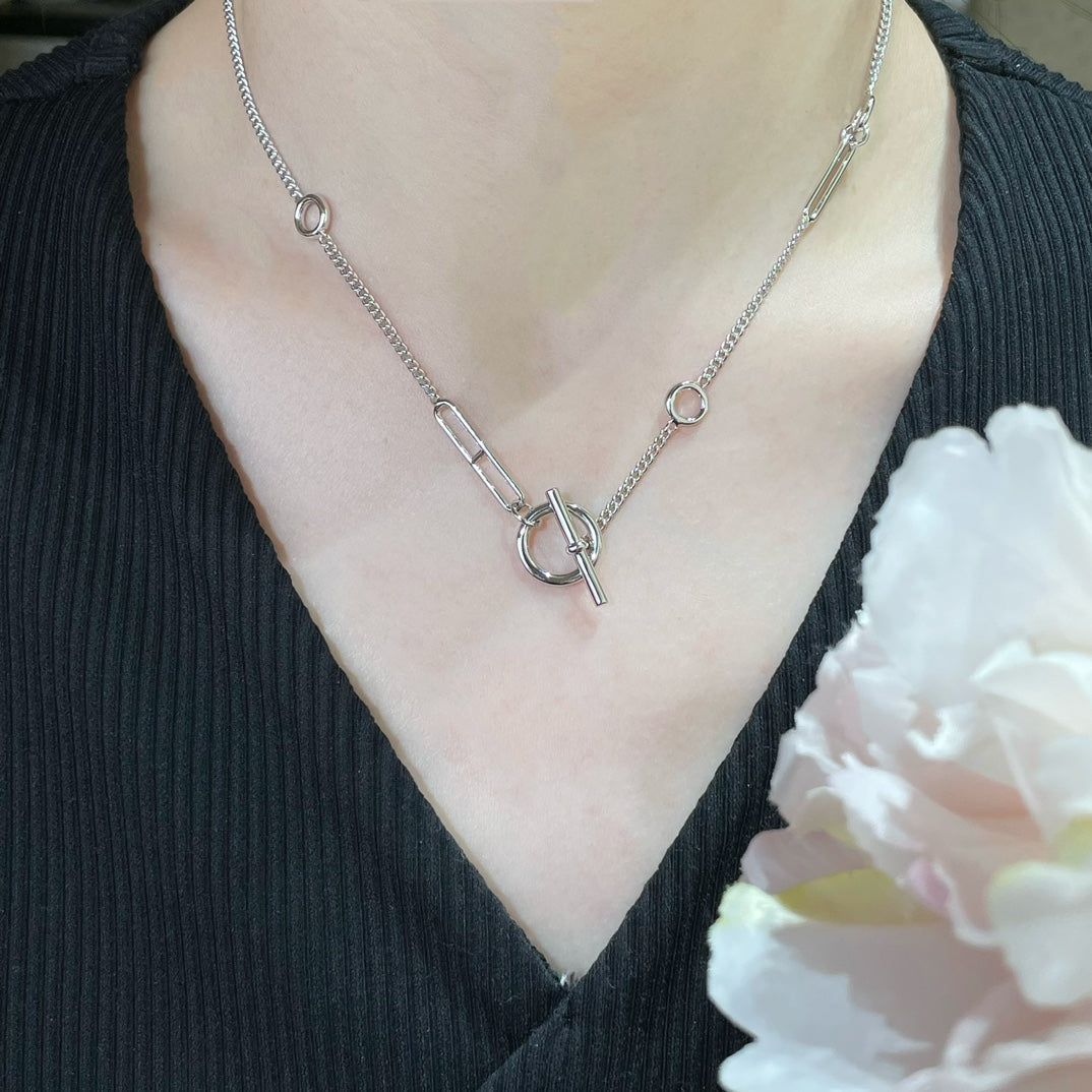 [CA]HM STERLING CHAINE D'ANCRE HEART