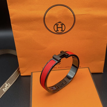 [CA]CLIC HM SO BLACK RED BRACELET