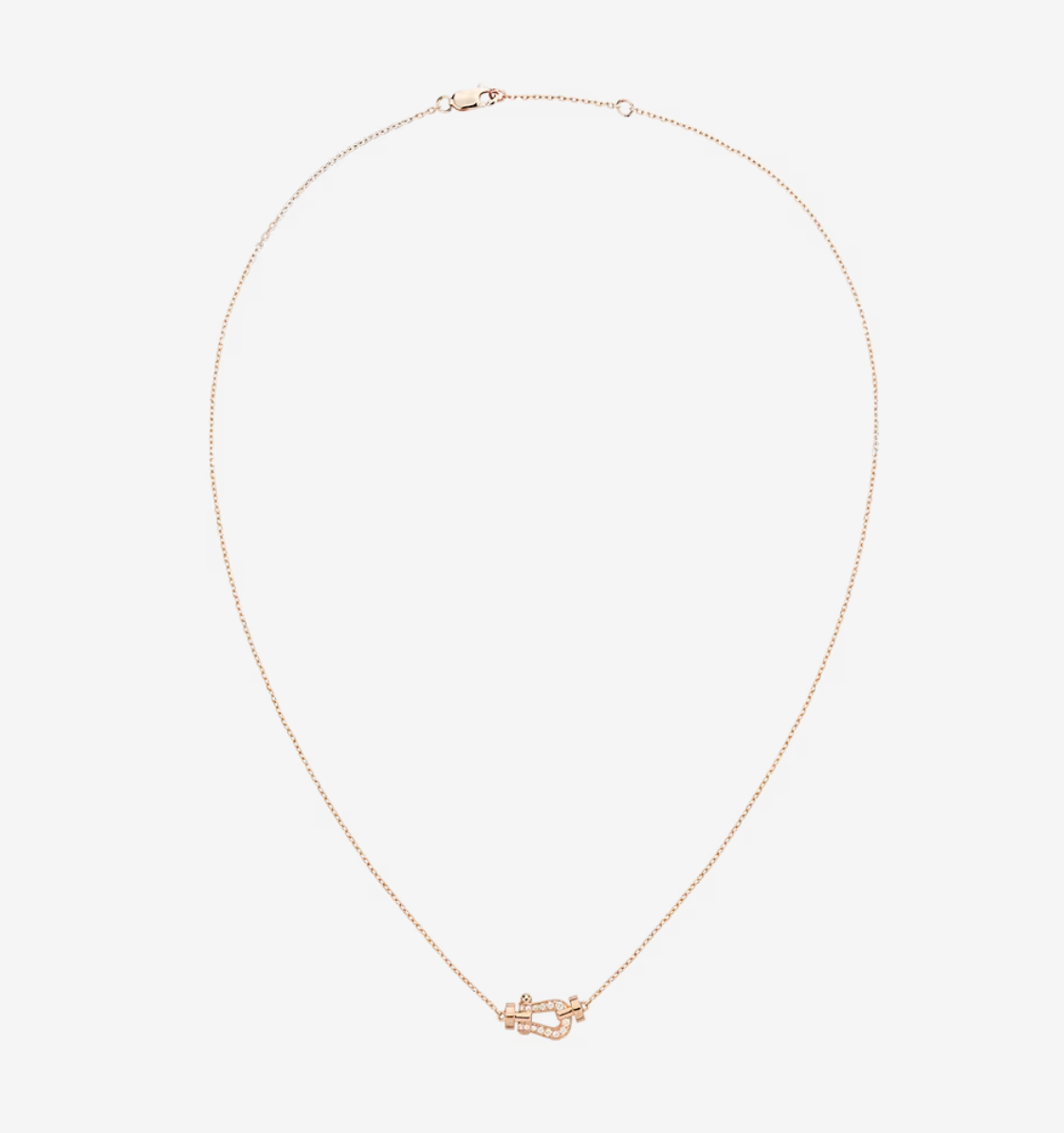 [CA]FORCE 10 DIAMOND PINK GOLD NECKLACE MINI MODEL