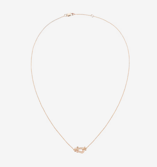 [CA]FORCE 10 DIAMOND PINK GOLD NECKLACE MINI MODEL