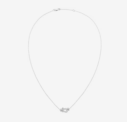 [CA]FORCE 10 DIAMOND SILVER NECKLACE MINI MODEL