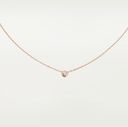 [CA]DAMOUR DIAMOND NECKLACE