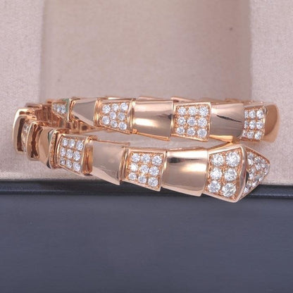 [CA]SERPENTI BRACELET PINK GOLD DIAMOND