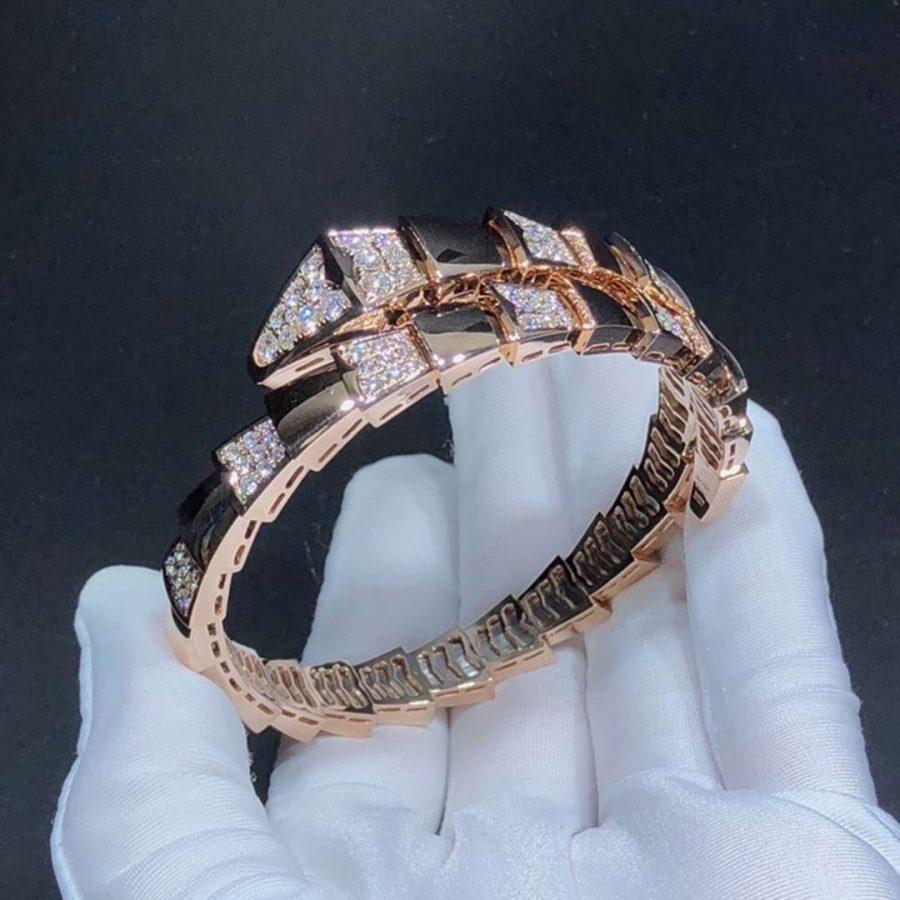 [CA]SERPENTI BRACELET PINK GOLD DIAMOND