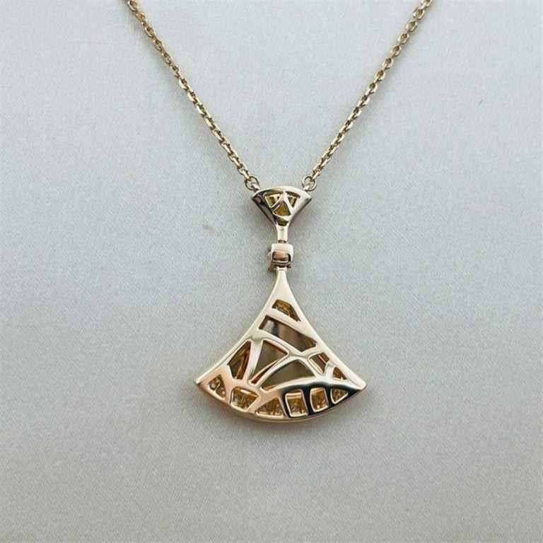 [CA]DREAM NECKLACE PINK GOLD DIAMOND