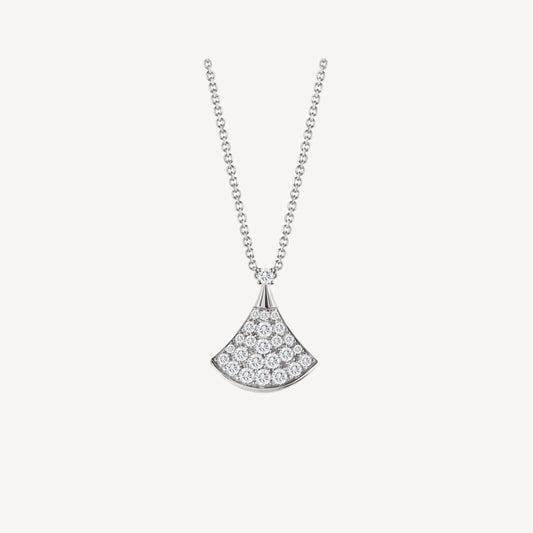 [CA]DREAM NECKLACE SILVER DIAMOND