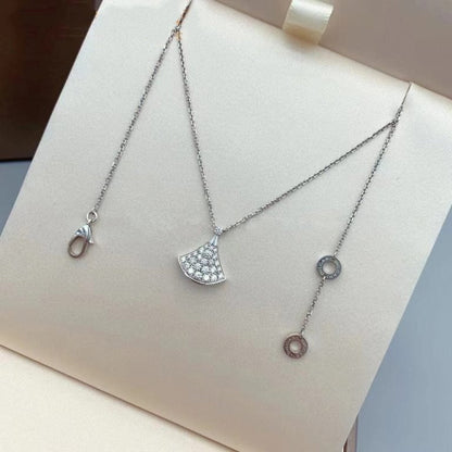 [CA]DREAM NECKLACE SILVER DIAMOND