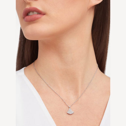 [CA]DREAM NECKLACE SILVER DIAMOND