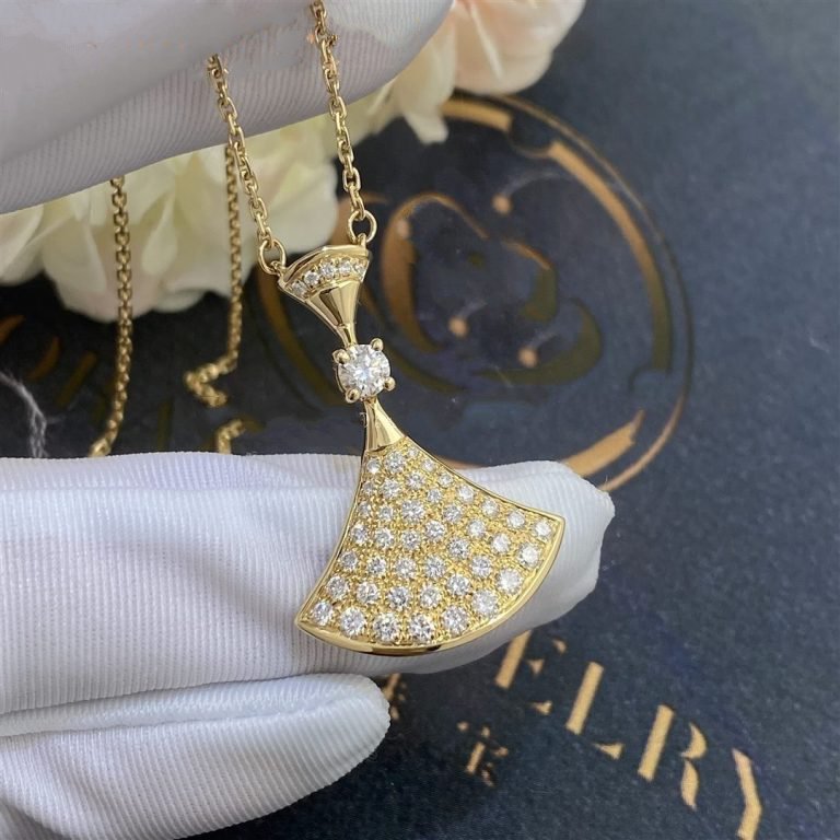 [CA]DREAM NECKLACE GOLD FULL DIAMOND