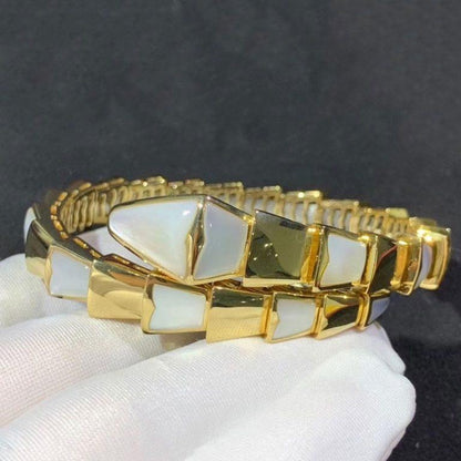 [CA]SERPENTI BRACELET MOP GOLD