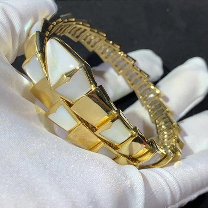 [CA]SERPENTI BRACELET MOP GOLD