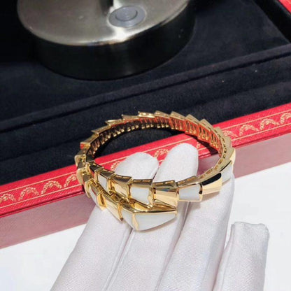 [CA]SERPENTI BRACELET MOP GOLD