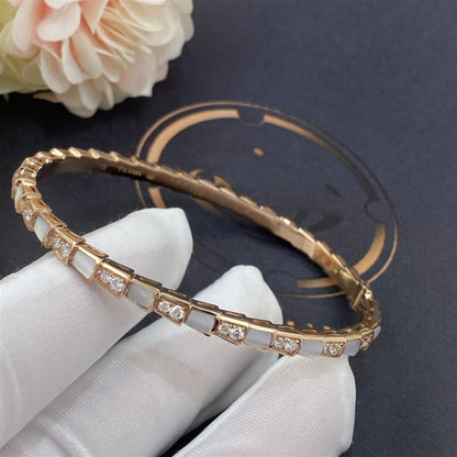 [CA]SERPENTI BRACELET PINK GOLD MOP DIAMOND