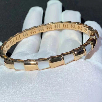 [CA]SERPENTI BRACELET PINK GOLD MOP