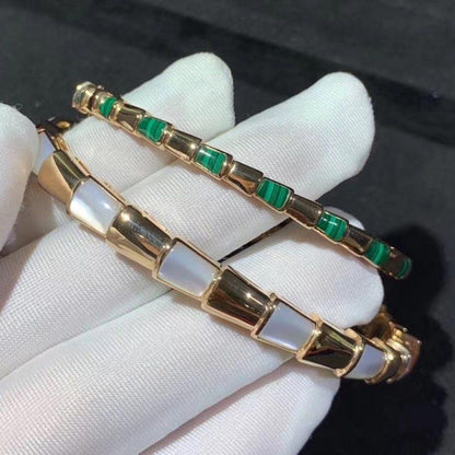 [CA]SERPENTI BRACELET PINK GOLD MOP