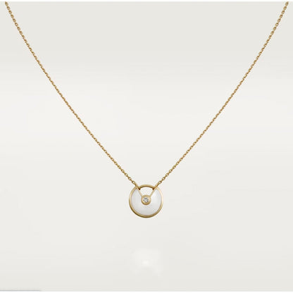 [CA]AMULETTE ROSE GOLD MOP NECKLACE