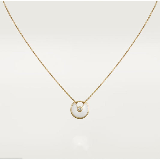 [CA]AMULETTE ROSE GOLD MOP NECKLACE