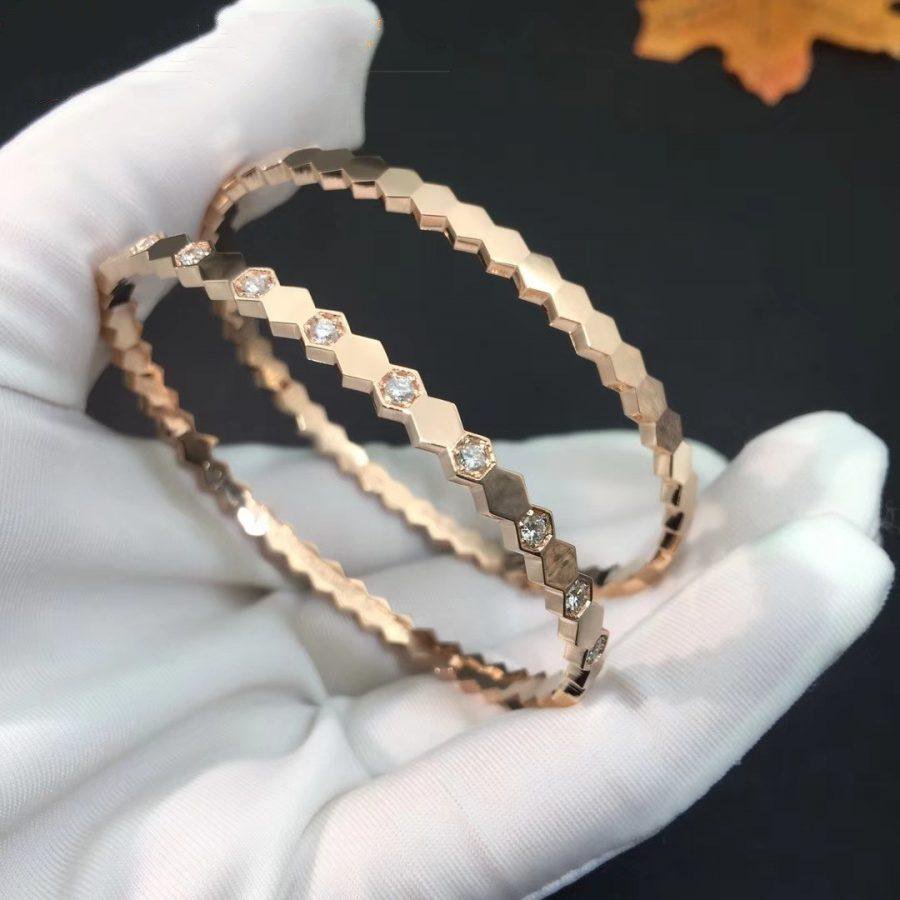 [CA]BEE LOVE SILVER DIAMOND BRACELET