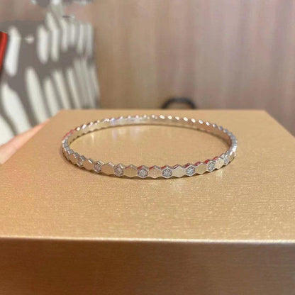 [CA]BEE LOVE SILVER DIAMOND BRACELET