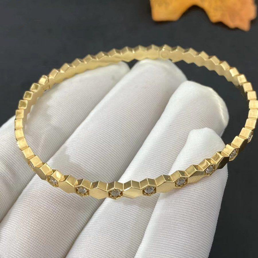 [CA]BEE LOVE GOLD DIAMOND BRACELET