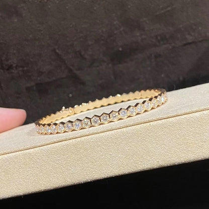 [CA]BEE LOVE GOLD BRACELET FULL DIAMOND