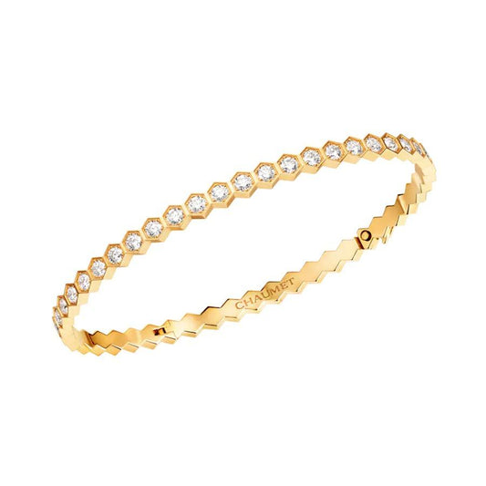 [CA]BEE LOVE GOLD BRACELET FULL DIAMOND