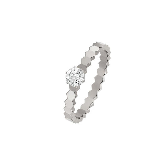 [CA]BEE LOVE RING SILVER 1 DIAMOND