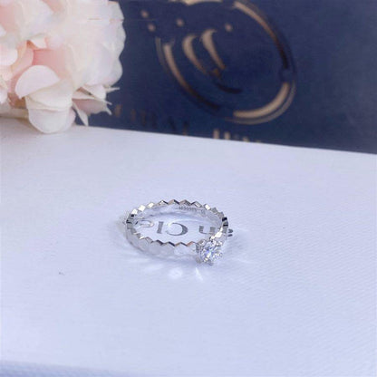 [CA]BEE LOVE RING SILVER 1 DIAMOND