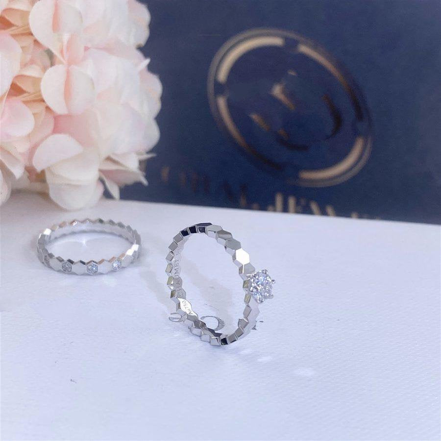 [CA]BEE LOVE RING SILVER 1 DIAMOND