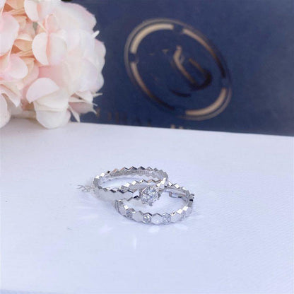 [CA]BEE LOVE RING SILVER 1 DIAMOND