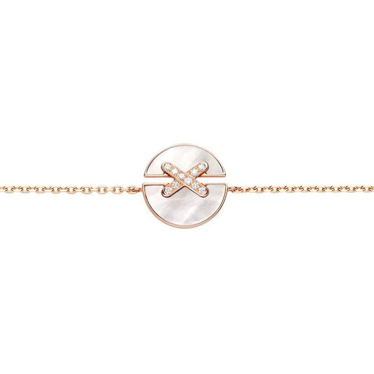 [CA]JEUX DE BRACELET MOP PINK GOLD DIAMONDS